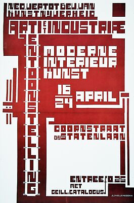 #ad Art et Industrie Moderne Decorative Poster. Home Graphic Art Design. 3876 $35.00