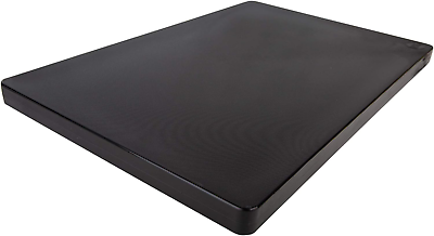 #ad Restaurant Thick Black Plastic Cutting Board 18x12 1 Inch Thick $55.34