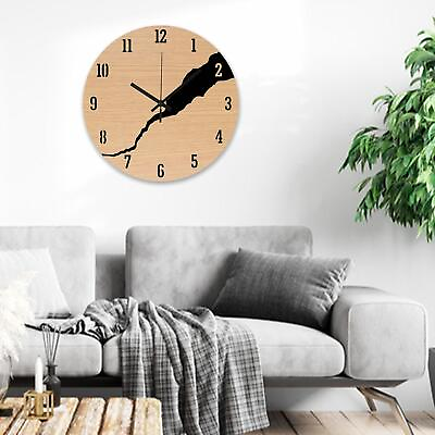#ad #ad Acrylic Wall Clock Simple Round Large Wall Clock for Office Wall Living Room $27.22