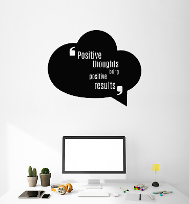 #ad Vinyl Wall Decal Positive Quote Saying Inspirational Art Home Stickers ig5482 $68.99