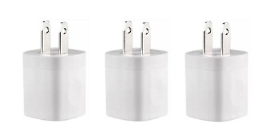 3x 1A USB Wall Charger Plug AC Home Power Adapter for iPhone Samsung Android WT $4.99