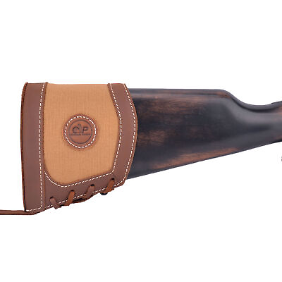 #ad Retro Canvas Leather Rifle Recoil Pad Cushion For Shotgun Marlin Winchester NEW $28.45