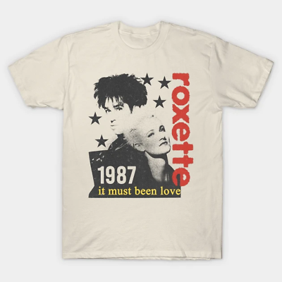 #ad #ad Vintage Roxette Band It Must Been Love Cotton White All Size Unisex Shirt $21.92