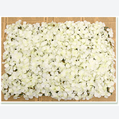 20Pcs Artificial Hydrangea Flower Wall For Filming Wedding Party Backdrop Decor $129.00
