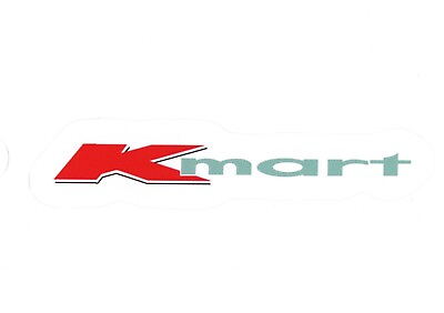 #ad Kmart Logo Sticker Style 4 Reproduction $4.50