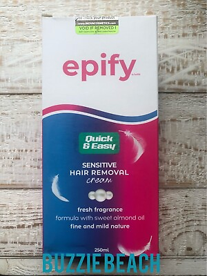 #ad New Epify Quick amp; Easy Sensitive Hair Removal Cream 250mL Brand New in Box $17.95