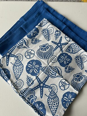 #ad Kay Dee Designs Coastal Kitchen 3 Pc. Towel Set Blue White Sea Shell Star Fish $22.00