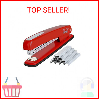 #ad Mr. Pen Stapler with Staples Red Stapler 1000 Staples Staplers for Desk Sta $10.99