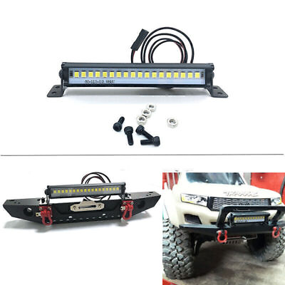 #ad 83MM LED Light Bar DIY for 1 10 Traxxas TRX 4 TRX6 Axial Scx10 ll Front Bumper $11.48