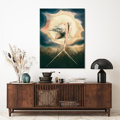 #ad #ad William Blake Ancient of Days A Prophecy Home Decor Wall Art Canvas Wall Art $9.00