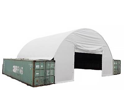 #ad #ad End Wall for Container Shelter 20#x27; Wide Can fit a 20#x27;x20#x27; or 20#x27;x40#x27; Contain... $795.00