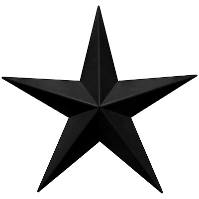 #ad #ad Black Rustic Dimensional Barn Star 22quot; Country Farmhouse Home Decoration $69.97