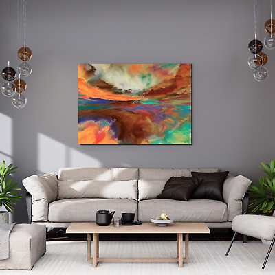 #ad Cloud Abstract Wall Art Canvas Print For Living Room Home amp; Office Décor $6.98