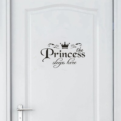 #ad #ad Princess Home Decor Wall Sticker Decal Bedroom Door Vinyl Art Mural $1.99