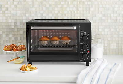 #ad Removable for easy cleaning XL Toaster Oven32L 6 Slice Family SizeBlack1500W $73.50