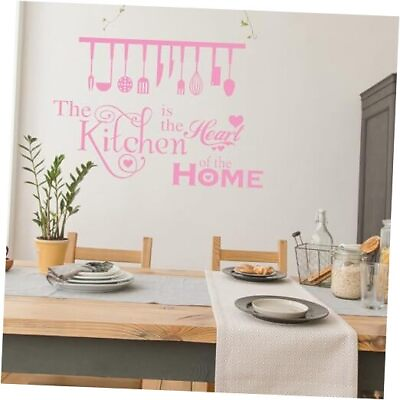 #ad #ad 2 Sheets Kitchen Wall Stickers Removable Kitchen Wall Decals Peel and Stick $13.09