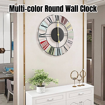 19.7#x27;#x27; Clock Hanging On Wall Living Room Bedroom Kitchen Clock Home Decor $45.00