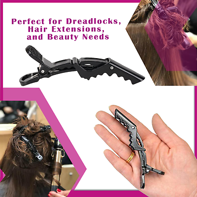 #ad 1 × Alligator Hair Styling Duckbill Clips Hairgrips for Thick Hair Large Hairpin $0.99