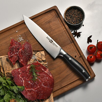 #ad Klaus Meyer Arcelor Exclusive High Quality German Steel 8 inch Chef#x27;s Knife $20.98