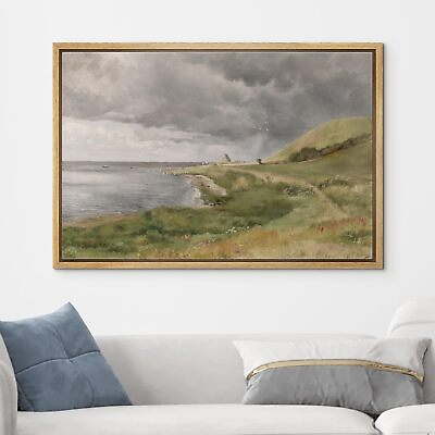 #ad #ad Wall26 Mountain Range amp; Stormy Landscape Framed Wall Art Decor Canvas Print $49.49