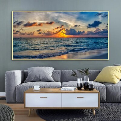 #ad Wall Painting Landscape Poster Canvas Painting Canvas Wall Art Print Art Picture $17.85