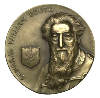 #ad #ad William Booth Salvation Army Medallic Art Co Great Religions Bronze Medal 1974 $42.50