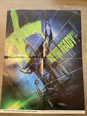 #ad D Generation X Graffit on Wall Promo WWF WWE Wrestling Poster 21quot; by 16quot; $18.99