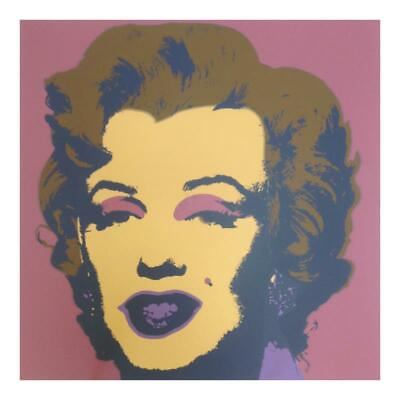 #ad Andy Warhol quot;Marilyn 11.27quot; Sunday B Morning Fine Art Silk Screen $750.00
