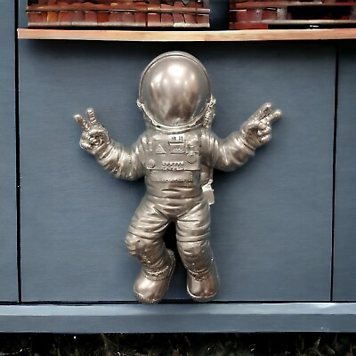 #ad Astronaut Helmet Wall Statue Sculpture Home Decor 3D Wall Figure Art Objects $132.77