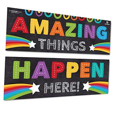 #ad Classroom Decorations Banner Posters for Teachers Bulletin Board and Wall $28.08