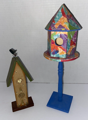 #ad Decorative Birdhouses $6.99
