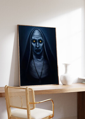 #ad Vintage The Nun horror Poster Home Decor Wall Decor $15.88