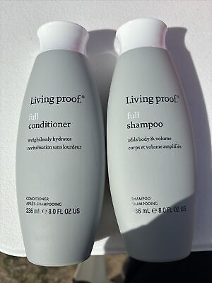 #ad Living Proof Full Shampoo amp; Conditioner 8 oz Thick Hair Cleanser Combo Set $23.00