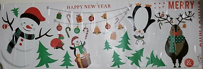 #ad Christmas Wall Window Decals Stickers $9.99