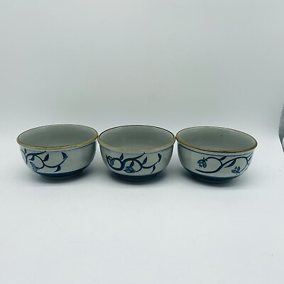 #ad Nobilta Blue Vintage Ceramic Kitchen Cups Dishware $23.00