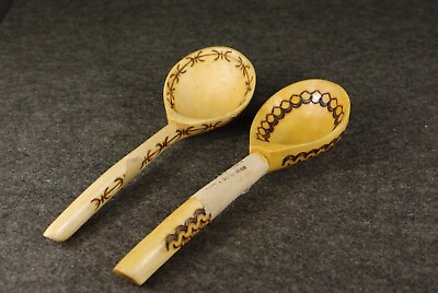 #ad Russian Wooden Spoons Decorative Spoons Russian Wood Art Kitchenware. $35.00