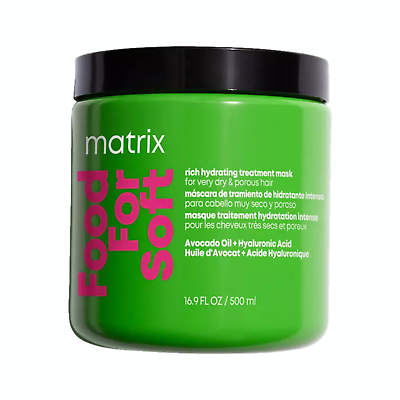 #ad MATRIX Food For Soft Rich Hydrating Treatment Mask 16.9oz 500ml $30.99