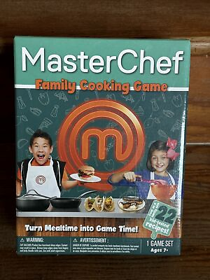 #ad NEW Master Chef Family Cooking Game Teach Kids To Cook 22 Recipes Kid Tested￼￼ $20.00