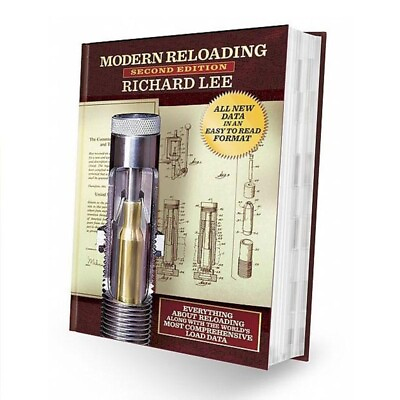 #ad New Lee 2nd Edition Modern Reloading Handbook Manual by Richard Lee Hardcover $24.99