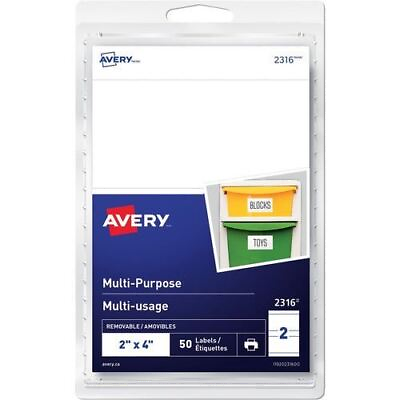 #ad Avery® Removable Rectangular Labels AVE2316 $5.48