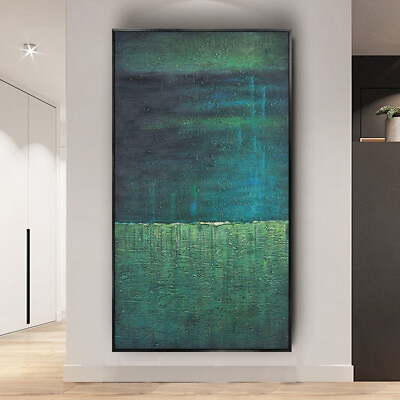 #ad High Quality Hand Painted Abstract Canvas Oil Painting Large Textured Wall Art $99.80