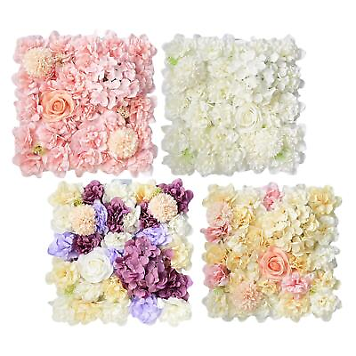 #ad 15Inchx15inch Artificial Flower for Wedding Home Wall Decor $12.88