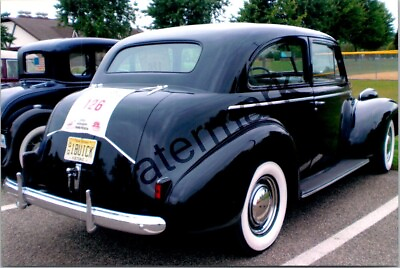 #ad Original Photo 1939 BUICK ROADMASTER Rear Vintage Car 4x6 $8.99
