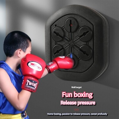 Boxing Training Music Electronic Boxing Wall Target Smart Wall Mounted Combat $180.49