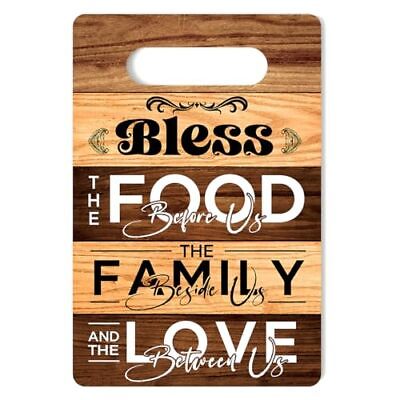 #ad Rustic Farmhouse Kitchen Wall Decor Inspirational Wood Sign House Home Decor ... $16.55