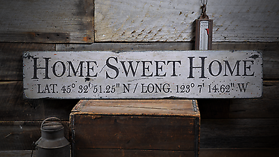 #ad #ad Home Sweet Home Home Home Sweet Home Rustic Distressed Wood Sign $189.00