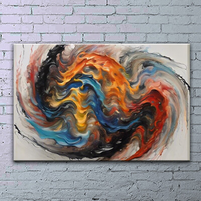 #ad #ad Fabulous Dramatic Abstract Print Wall Art For Living Room Canvas or Poster GBP 14.95