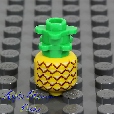 #ad NEW Lego Minifig PINEAPPLE Friends Minifgure Kitchen Yellow Fruit Plant Food $1.99