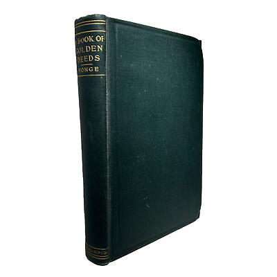 #ad #ad Vintage 1864 A BOOK OF GOLDEN DEEDS Charlotte M. Yonge $27.89