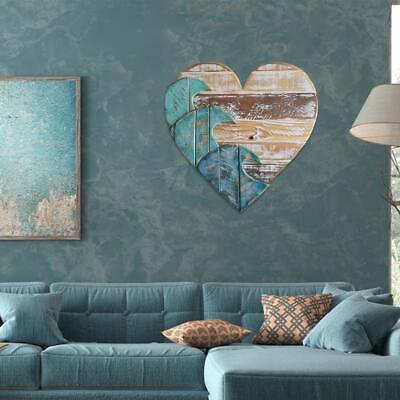 #ad #ad 1pc Heart Shape Wall Hanging Pendant Ornament 40x40cm Wall Decoration Indoor $12.96